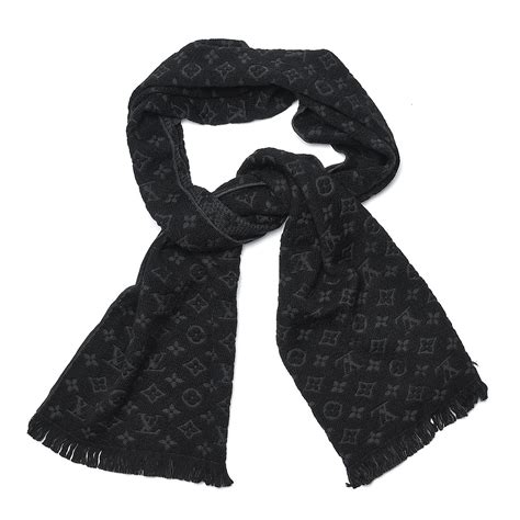 louis vuitton sparkle scarf|Louis Vuitton scarf women's black.